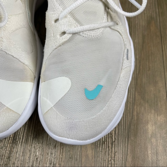 Nike Free RN 5.0 Sail/Aurora Green-Racer Blue AQ1316-103 Women's Size 7.5 Medium - Picture 6 of 10